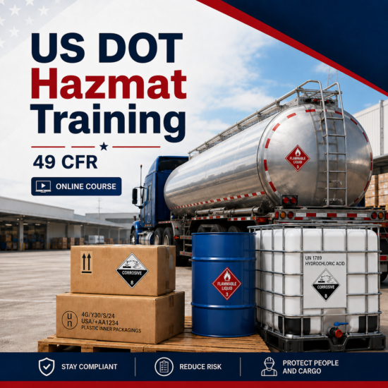 US DOT Hazmat Training (49 CFR)
